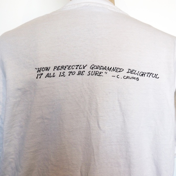 R. Crumb T-Shirt From 1994 Documentary “Crumb” - Picture 3 of 3